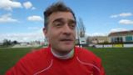 Yohan Lavaud, entraîneur de l'UBJ, après la victoire contre Thouars