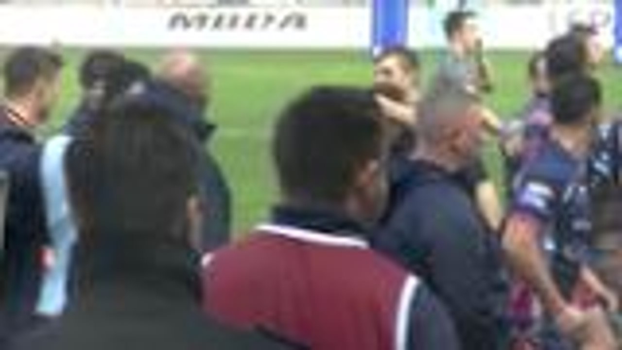 Bagarre Rugby Club de la Marine Nationale vs Royal Navy Crun