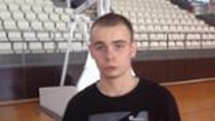 Killlian Incrédule avant le match du CCBB