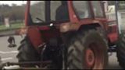 Opération coup de poing des agriculteurs à Angoulême