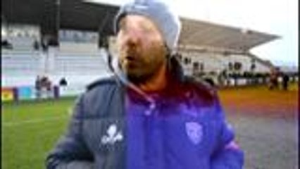 Renaud Gourdon après la victoire contre Bobigny