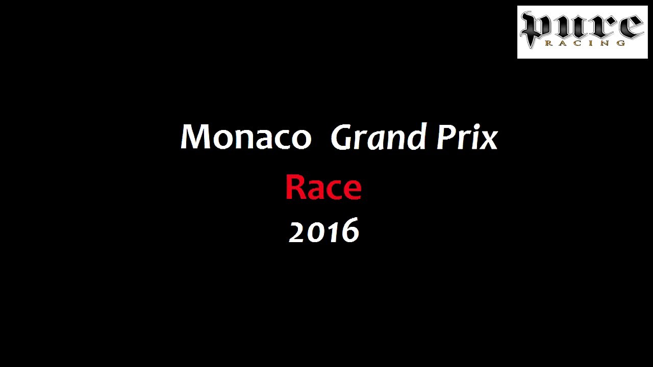 F1 (2016) Monaco GP - Race