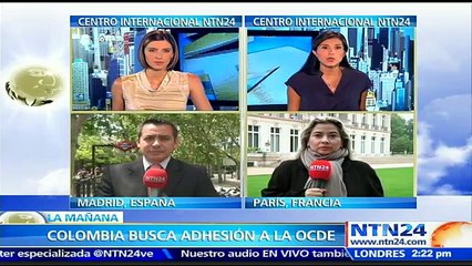 Colombia espera ingresar en la OCDE en la reunión ministerial de 2017