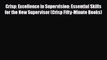 Download Crisp: Excellence in Supervision: Essential Skills for the New Supervisor (Crisp Fifty-Minute