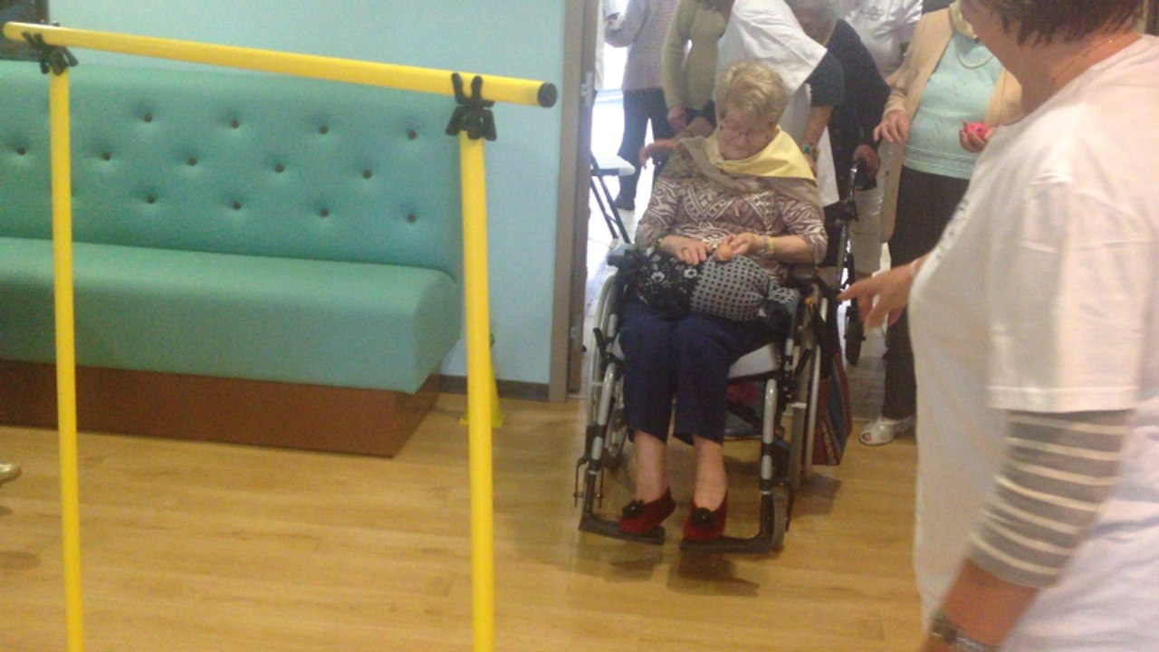 Premiers JO en maison de retraite à Alençon