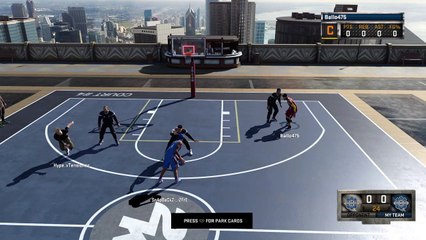 NBA 2K16 dunk