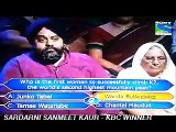 Exceptional Moment in KBC on 5 Crore Rupees Question