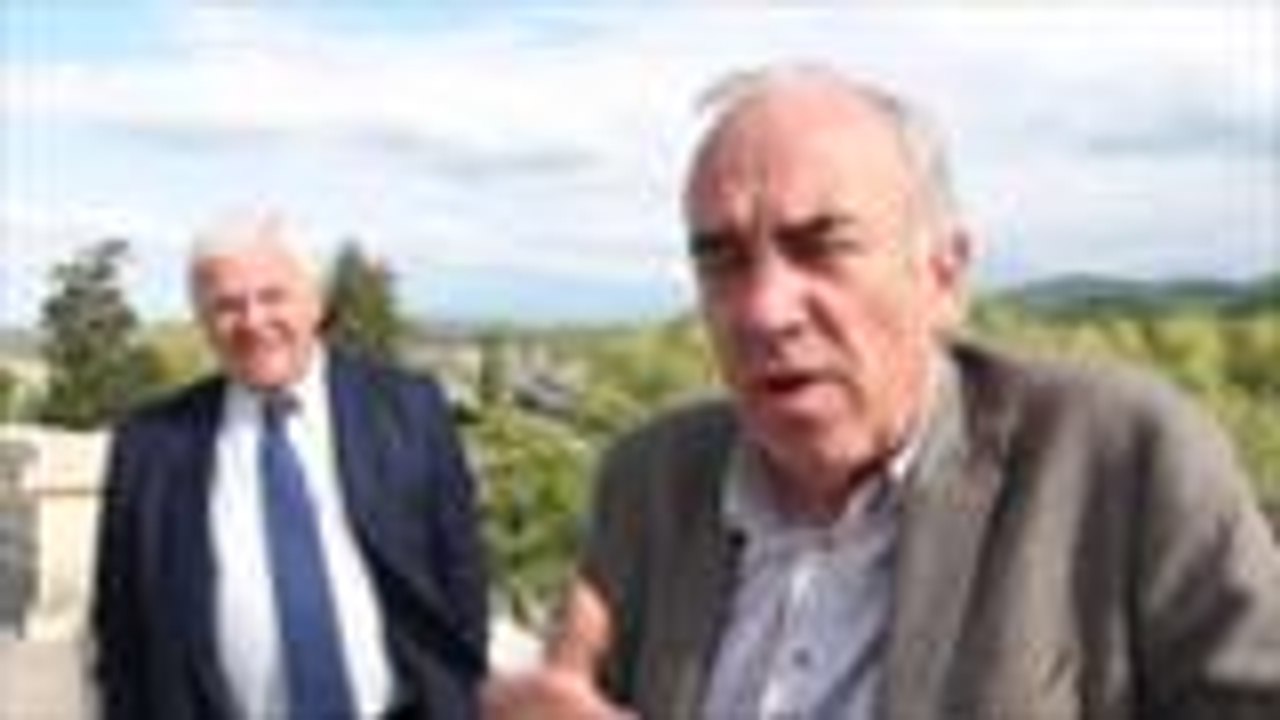 Le jardinier Alain Baraton à Pau