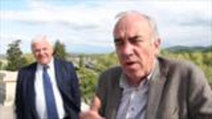 Le jardinier Alain Baraton à Pau