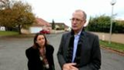 Christian Laine (PS) en campage à Lescar