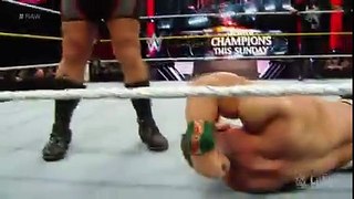 John Cena -Sting vs. Big Show -Seth Rollins- Raw, Sept. 14, 2015
