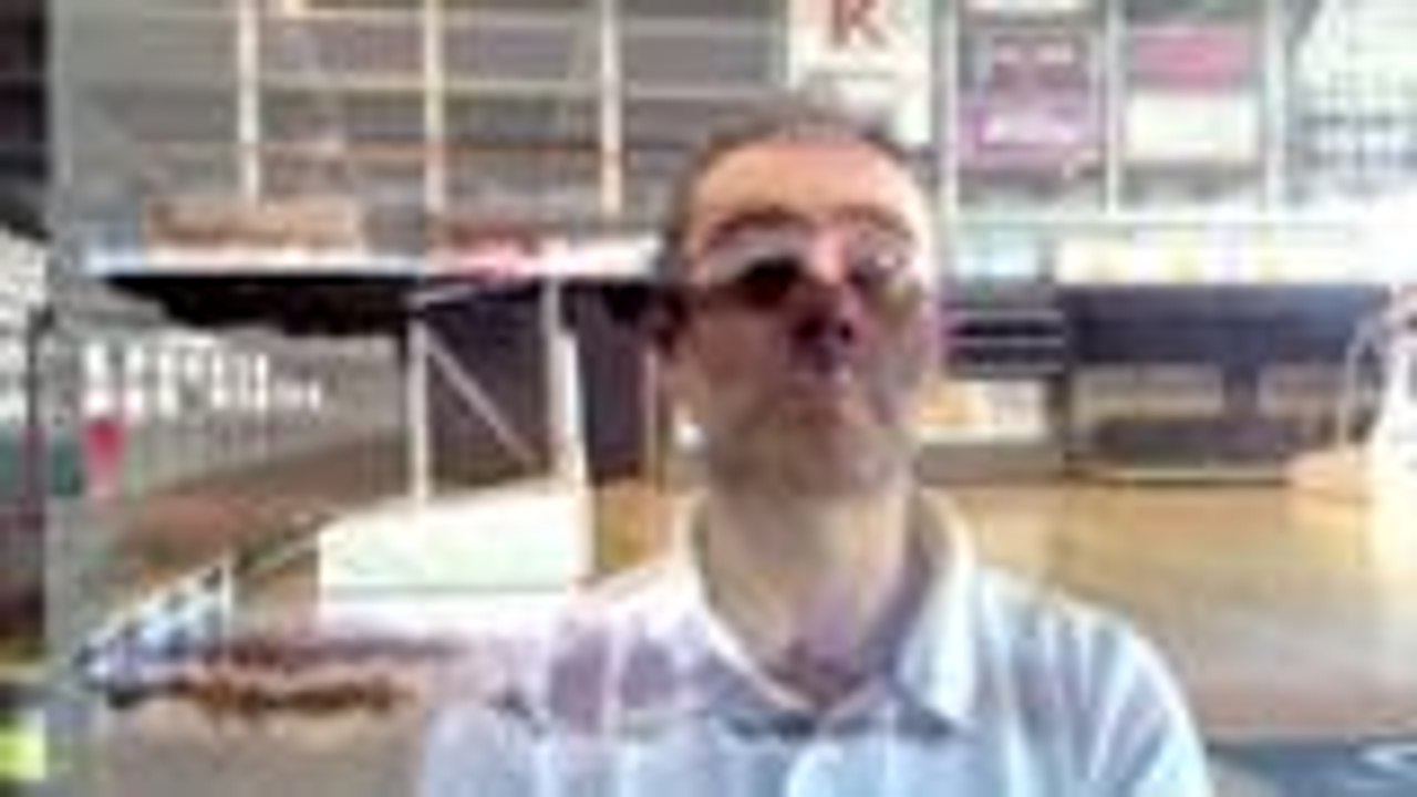 Guillaume Quintard avant le match du CCBB contre Valence Condom