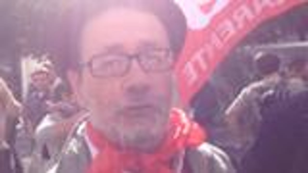 Grande manifestation salariale au Champ de Mars le 8 octobre