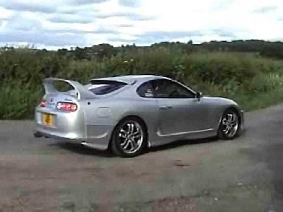 Toyota Supra BurnOut