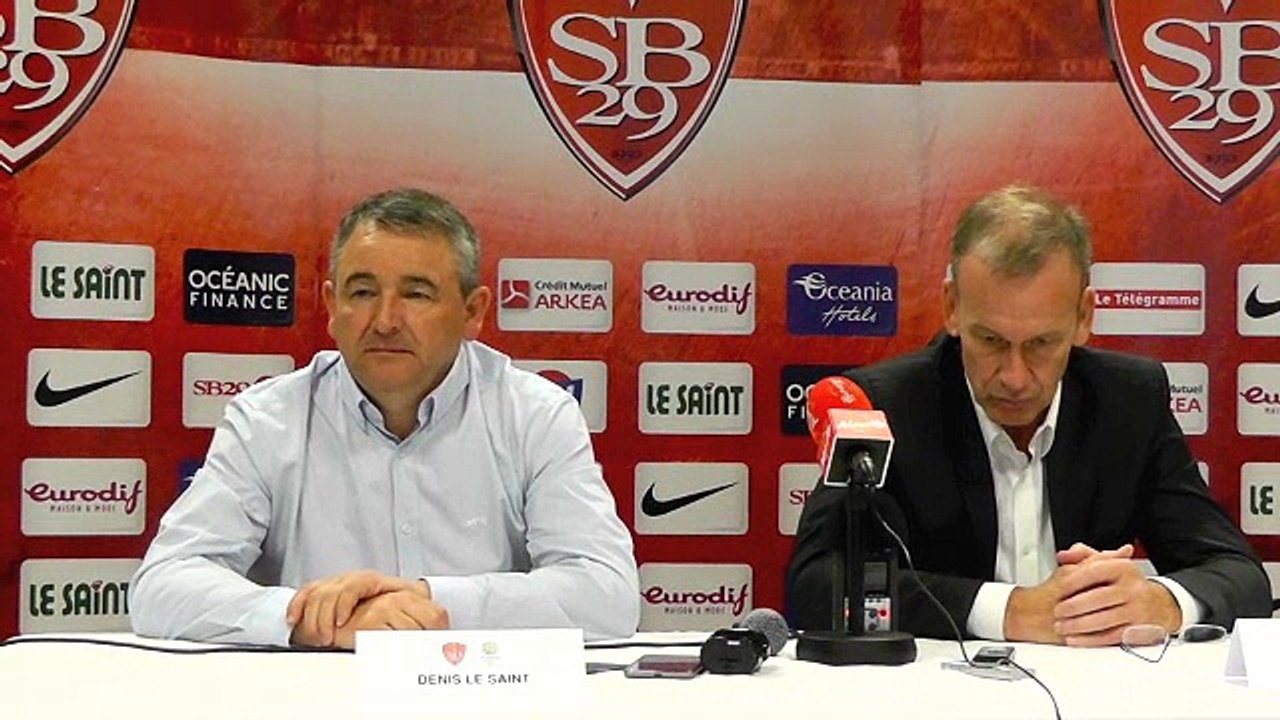 Première conférence de presse de Jean-Marc Furlan