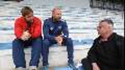 Julien Laïrle et Renaud Gourdon avant SA XV - Nevers