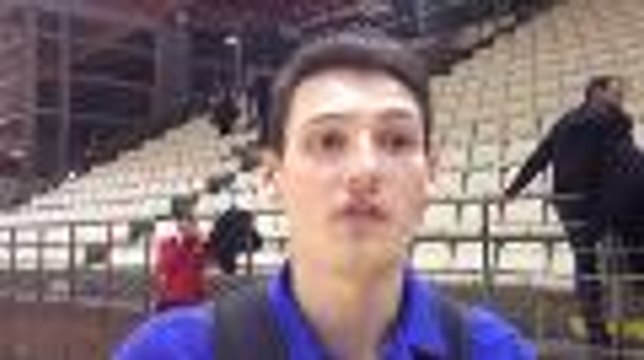 Paul Turpin après la victoire du CCBB sur Tarbes-Lourdes