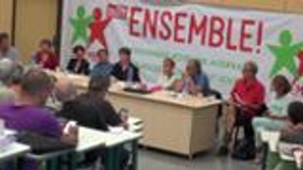 Pierre Laurent (PCF) à Pau avec le mouvement "Ensemble!"