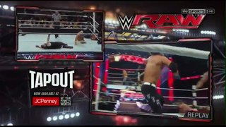 AJ Styles vs Chris Jericho vs Kevin Owens vs Cesaro- WWE RAW 04_04_16- 4th April 2016