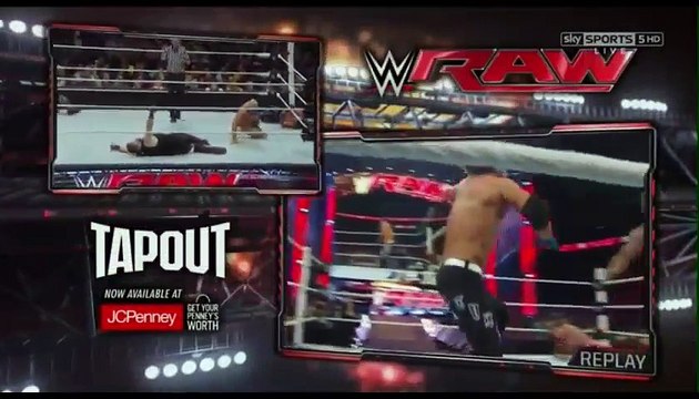 AJ Styles vs Chris Jericho vs Kevin Owens vs Cesaro- WWE RAW 04_04_16- 4th April 2016