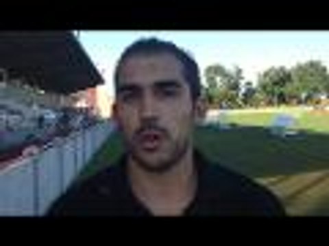 Avant macth SAXV -USC: Guillaume Graulout joueur de l'USC