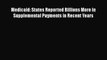 Read Medicaid: States Reported Billions More in Supplemental Payments in Recent Years Ebook