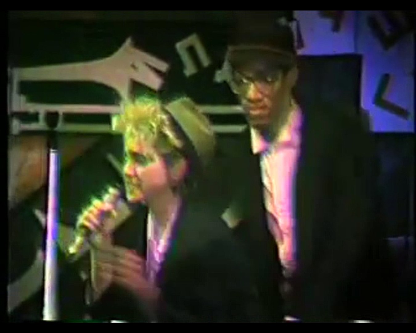 ⁣Madonna's First Live Performance