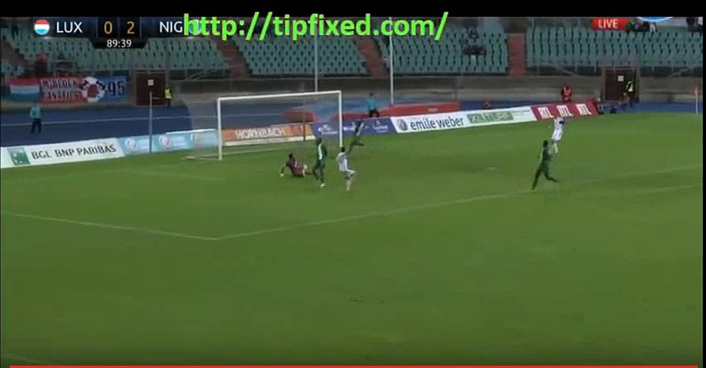 Vincent Thill Goal HD - Luxemburgo 1-2 Nigeria 31.05.2016