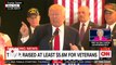 Trump Calls Reporter 'Sleaze' as He Details Veterans Donations