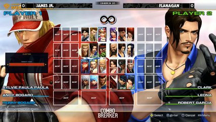 The King of Fighters XIV - James Jr. vs Flanagan
