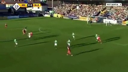 0-1 Mikhail Gordejchuk SUPER GOAL - Ireland vs Belarus 31.05.2016