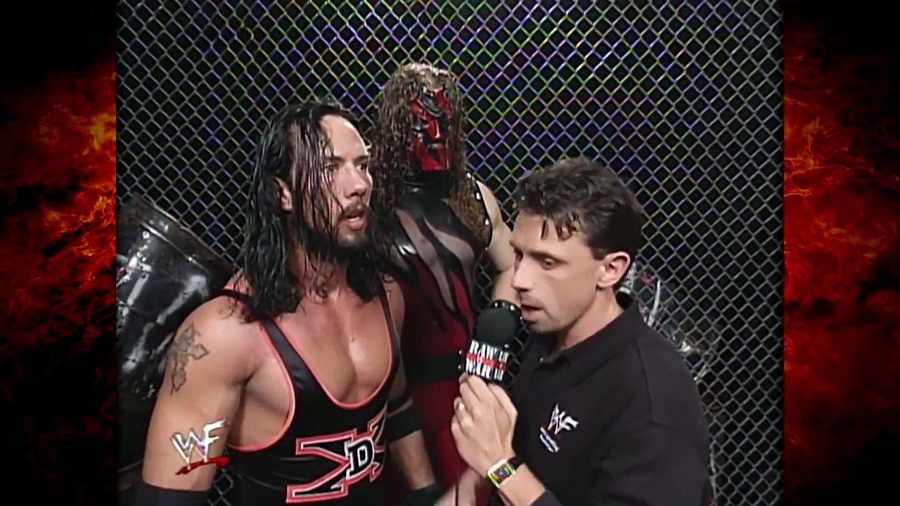 Kane & X-Pac Backstage Interview 8 9 99