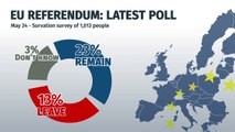 EU referendum - 27 May poll of polls