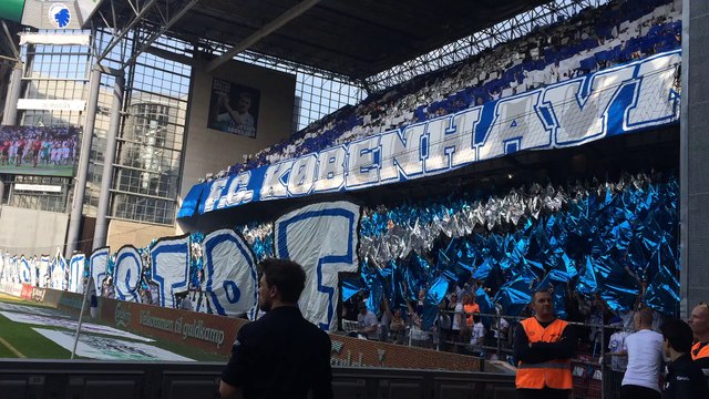 TIFO - FC København - AGF Arhus / Danske Mestre