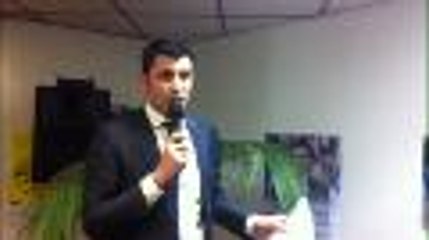 Xavier Bonnefont très heureux d'être loin devant la liste du maire sortant