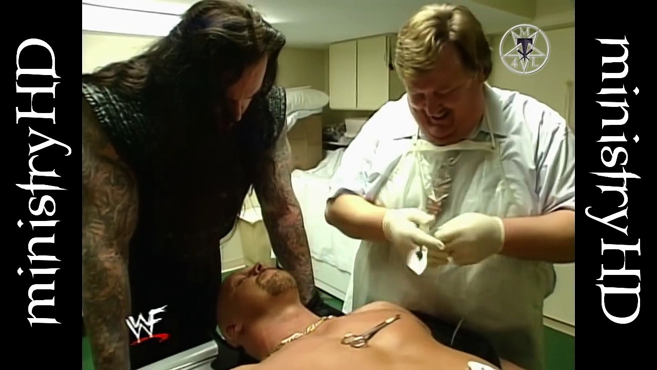 Kane Prevents Undertaker from Embalming Stone Cold Steve Austin Alive! 11 23 98