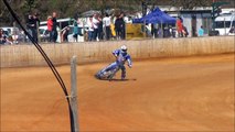 Julien CAYRE - grass track 250 cc - entrainement - Artigues de Lussac - 25 mars 2012