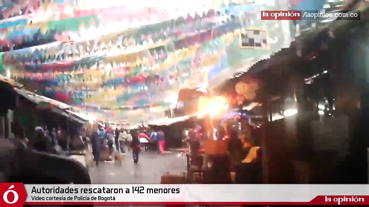 Operativo policial en ‘El Bronx’ de Bogotá
