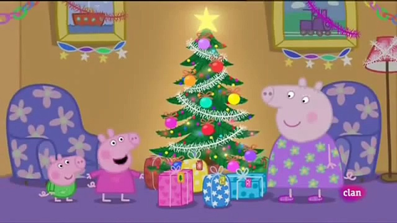 Peppa pig en Español Temporada 3x52 La visita de Papá Noel