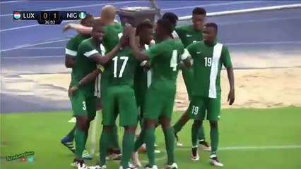 LUXEMBOURG 1-3 NIGERIA 2016 Friendly - All Goals 31 5 2016