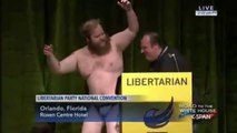 James Weeks Strips  at Libertarian Party National Convention Drops out of race for Chairman 5/29/16