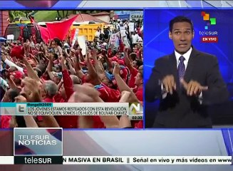 Venezuela: sector transporte desarrolla acto de apoyo al gobierno