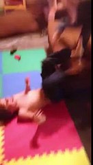 7 year old beating up 10 year old