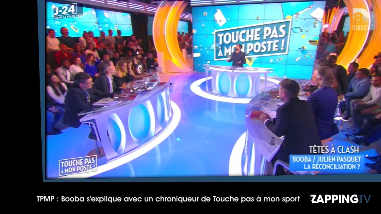 TPMP : Booba s'explique avec un chroniqueur de Touche pas à mon sport
