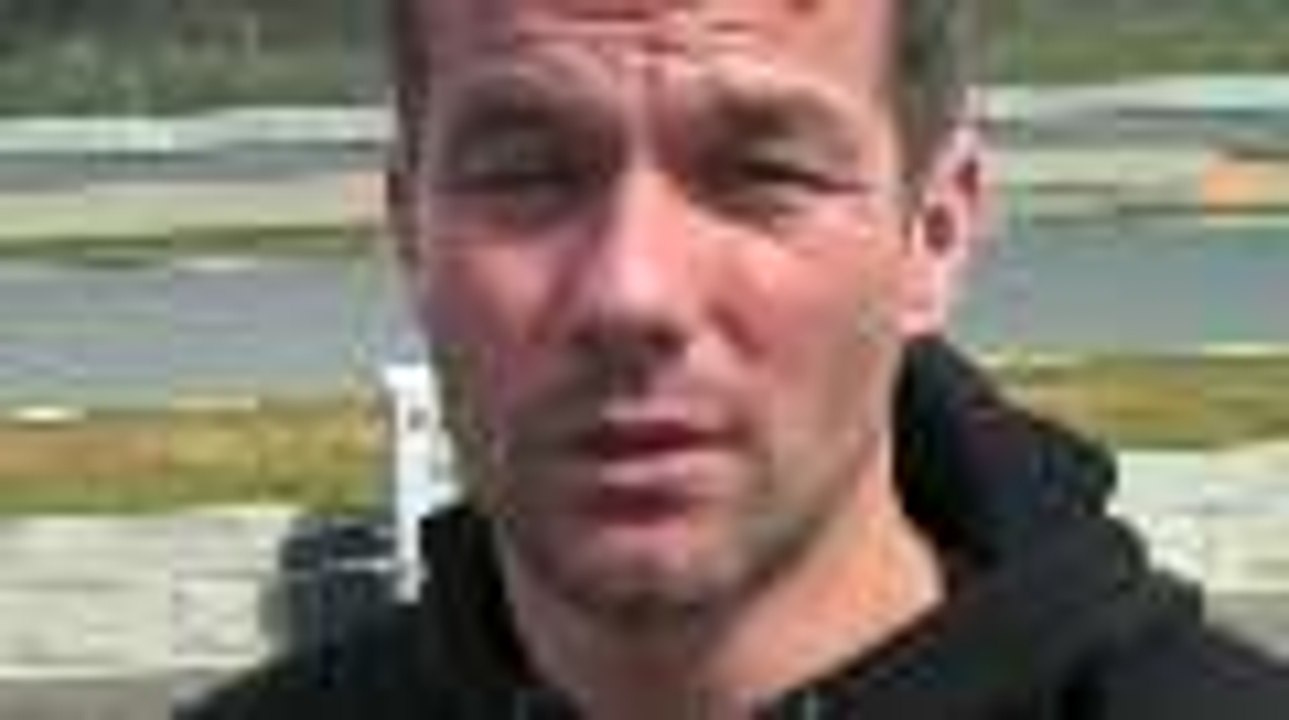 Sébastien Loeb en course sur le circuit de Nogaro