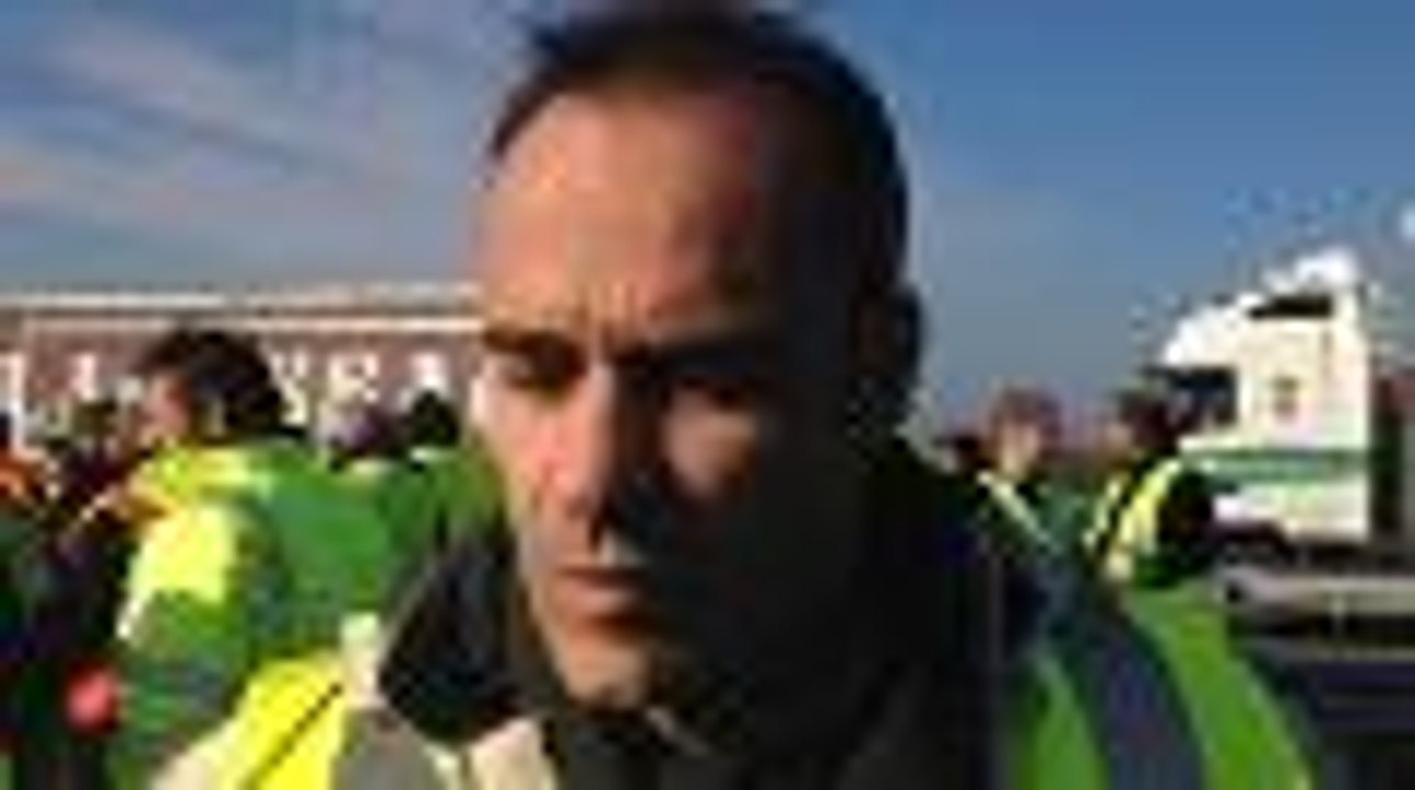 RN 10 : manifestation des transporteurs