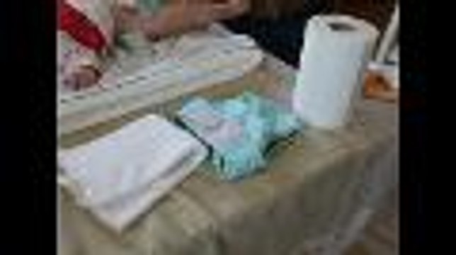 Agathe et ses parents ont adopté les couches lavables