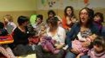 Les mamans de la Grande Têtée ont lancé la semaine de l'allaitement à Exideuil