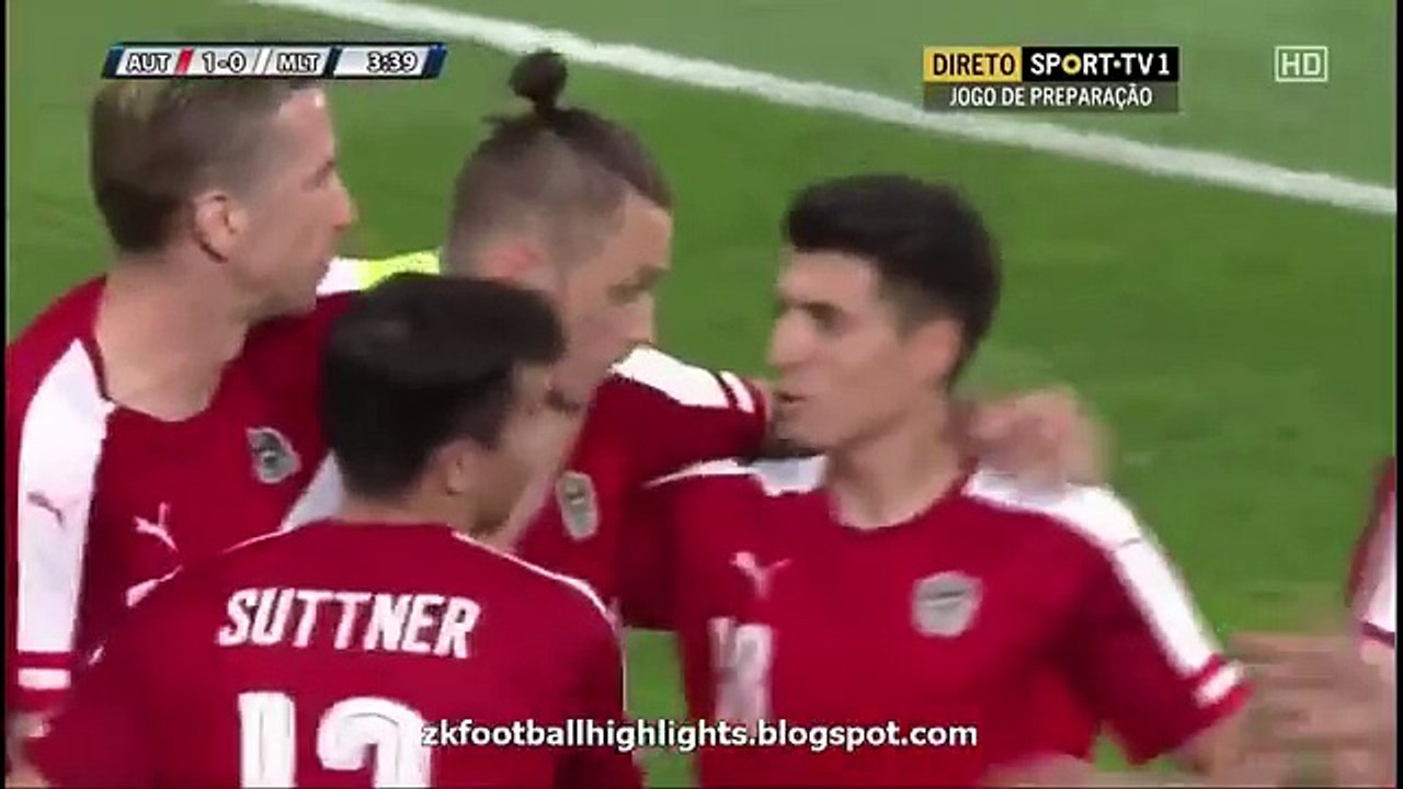 Austria vs Malta 2-1 All Goals & Highlights Friendly Match 31 05 2016 HD
