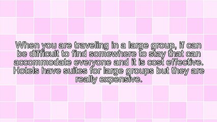 Cost Effective Holidays for Large Groups and Families